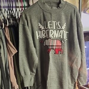 Maurices Charcoal SweatshirtTop